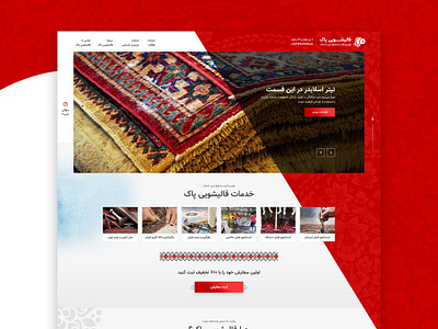 Carpet cleaning website carpet cleaning creative design ui ui ux design web webdeisgn