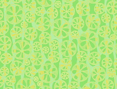 Lemon Lime fruit green illustration lemons lime green limes pattern pattern a day pattern art pattern artist pattern design pattern illustration polka dots squiggles stripes tutti fruiti yellow
