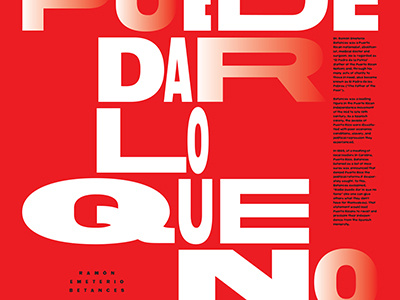 Ramón Betances poster history plakat poster pr puerto rico red school type typography