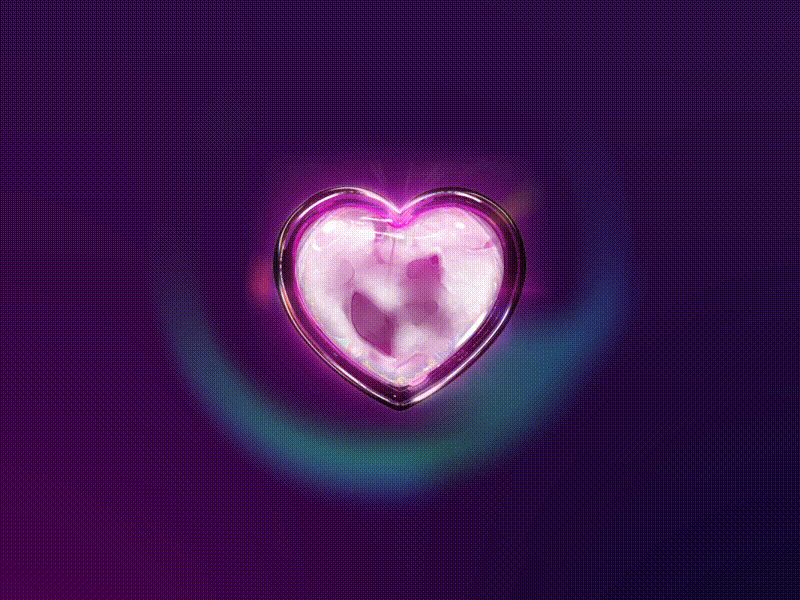 Mello heart animation sketch #2 after effects aurora heart mello app melodifestivalen motion