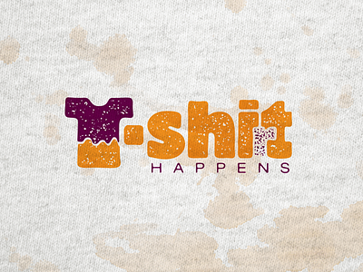 T- Shi(r)t Happens design illustration lettering logo print t shirt typography vector