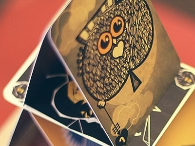 Jack of spades for a pack of card card illustration jack owl playing spade
