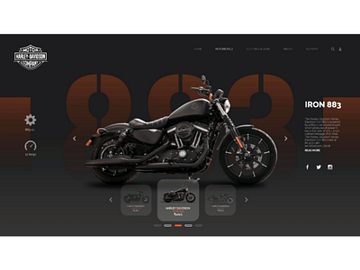 UI for Harley Davidson