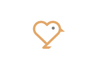 Love Chicken chicken logo love
