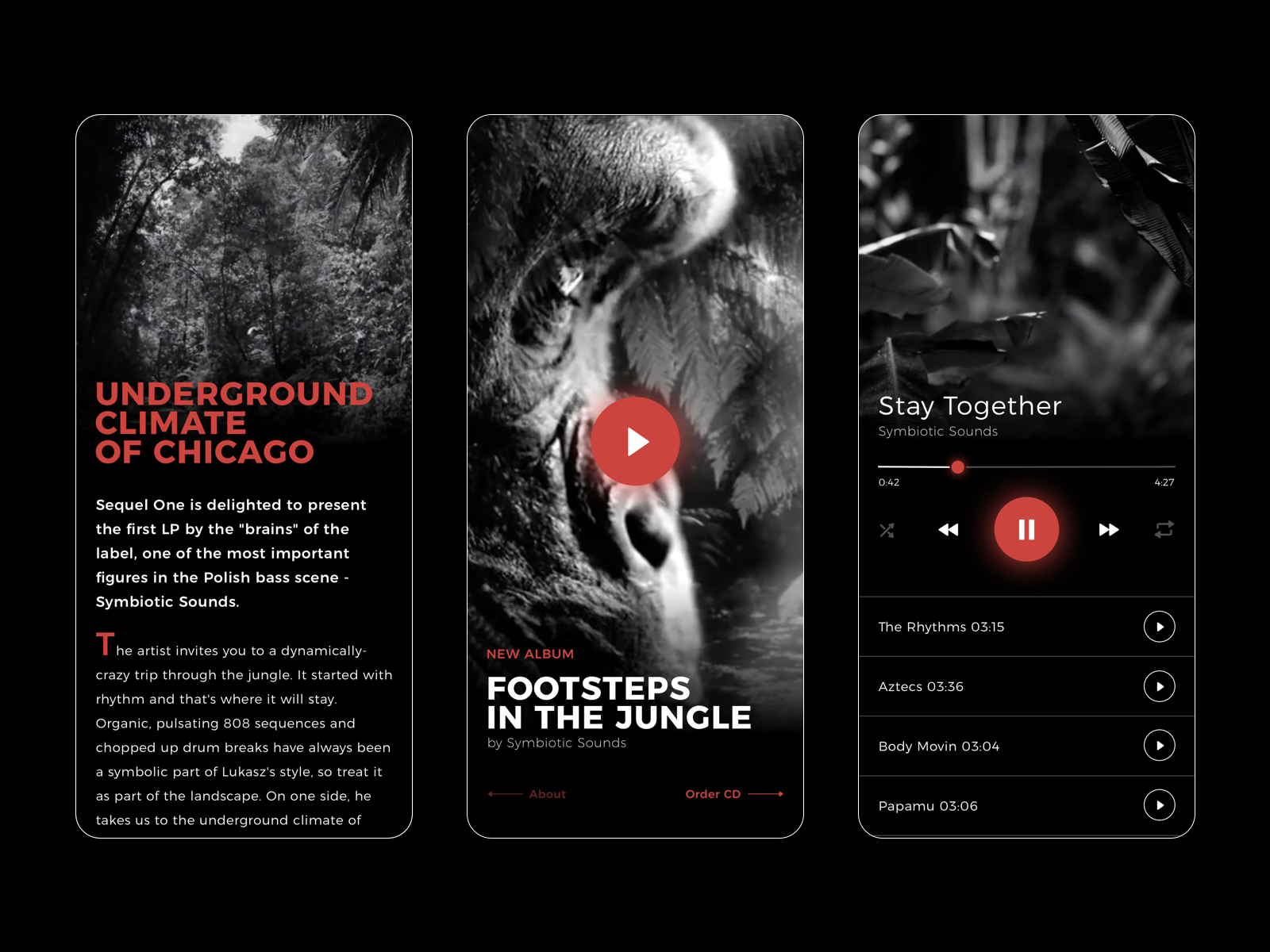 Landing page - dark mode by Mateusz Bogucki on Dribbble