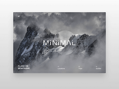 Minimal Landingpage Design Vol. 2