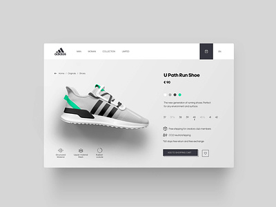 Adidas Sneaker E-Commerce