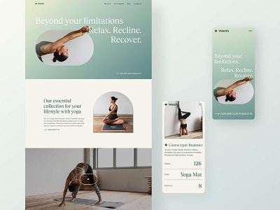 Yamata Yoga - Responsive Webdesign Concept