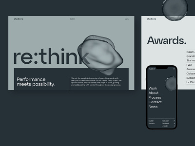 Studio:re Design Agency – Responsive Design