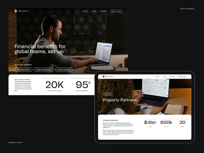 elite.currency | Fintech Webdesign fintech landingpage modern uiux webdesign website