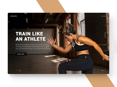 ATHLETE | Sport Brand Framework athlete athletic branding athletics brand concept design fitness sport sportbranding ui uidesign uiux webdesign