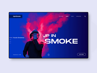 UpInSmoke | Webdesign