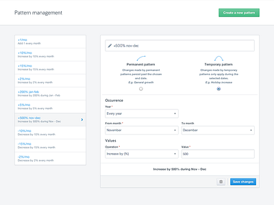 Pattern management round 2