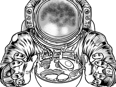 galaxy ramen astronout design food galaxy illustration logo nasa polkadothero ramen space spacex t-shirt tshirt tshirtdesign typography ui vector