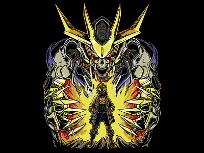 Gundam Barbatos - I'll Drag You into Hell anime barbatos culture design giant robot gundam gunpla ibo illustration iron blooded orphans japan manga mecha otaku plamo polkadothero tekkadan