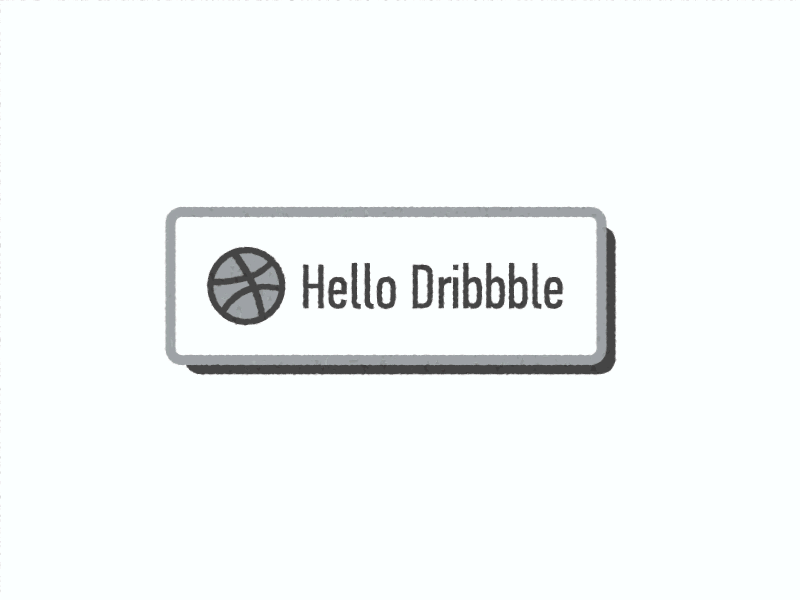 Hello Dribbble animation debut dribbble gif hello illustration motion
