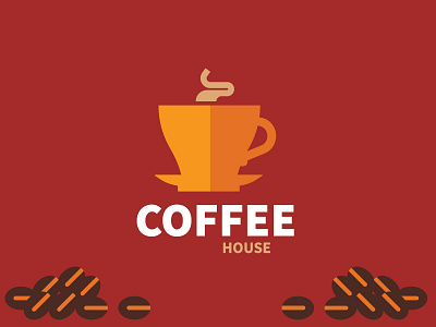 Coffee House branding coffee illustration logo logo design logotype typhography vector