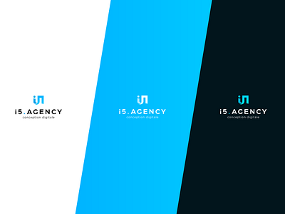 i5 logo agency branding design graphic i5 logo