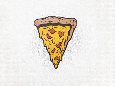 Pizza Icon design drawing graphic design graphics icon iconography pattern pizza texture vector