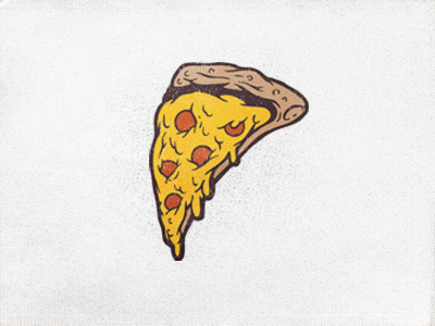 Pizza logo side dribbble