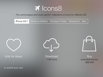 Update of Icons8.com