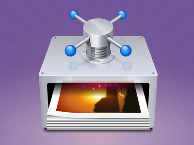 Imageoptim compress device icon image optimisation mac os icon screw violet