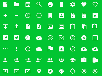 Android L Icons #FridayFreebie android androidl freebie fridayfreebie icons