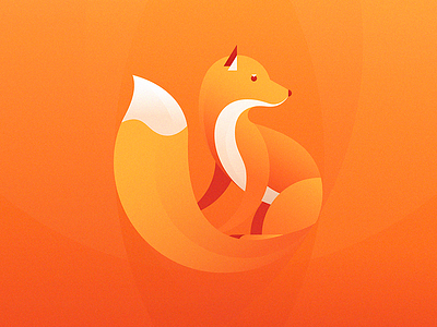 Jude, the gentle fox. animals fox illustration