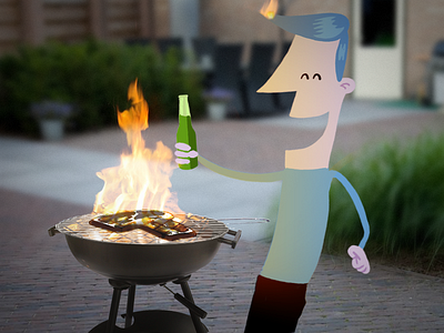 Branded Content for Kroodle barbecue bbq beer fire kroodle stakes