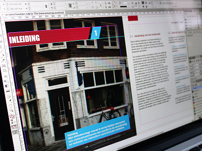 Enjoying some time in InDesign building eindhoven guides indesign interface screen text