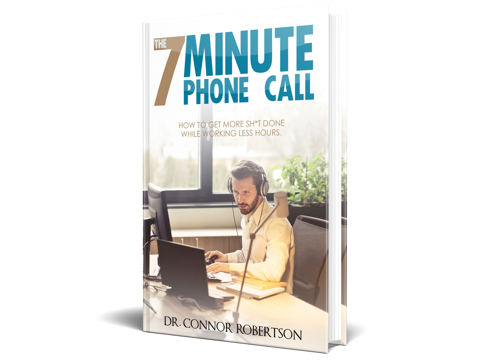 The 7 Minute Phone Call book cover by Ahmed Moghazy on Dribbble