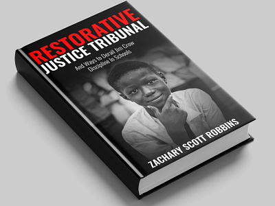 Restorative Justice Tribunal Book Cover branding cover book cover design depression design flat illustration kill logo vector war