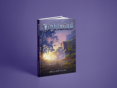 Nightwind Book Cover branding cover book cover design depression design flat illustration logo ui vector
