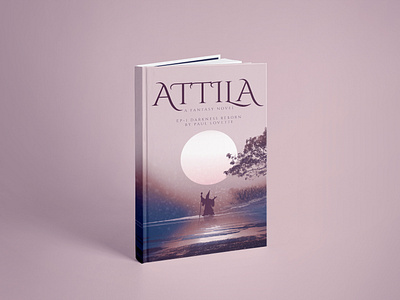 Attila Book Cover 3d animation branding cover book cover design depression design flat graphic design illustration logo ui vector