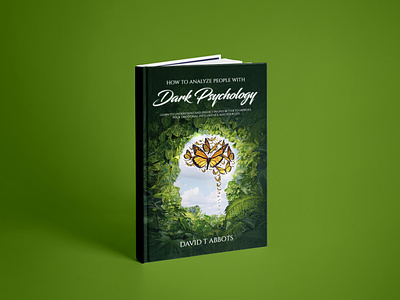 How to Analyze People With Dark Psychology Book Cover 3d animation branding cover book cover design depression design flat graphic design illustration logo ui vector