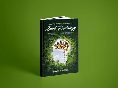 How to Analyze People With Dark Psychology Book Cover 3d animation branding cover book cover design depression design flat graphic design illustration logo ui vector
