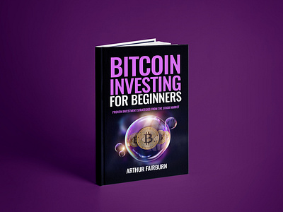 Bitcoin investing for beginners Book Cover Design