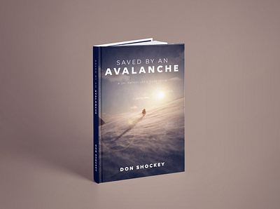 Saved by an avalanche Book Cover 3d animation branding cover book cover design depression design flat graphic design illustration logo ui vector