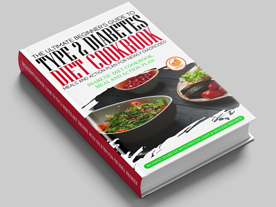 Type 2 Diabetes Diet Cookbook Cover cover book cover design depression design diet earth flat illustration kill killer vector war