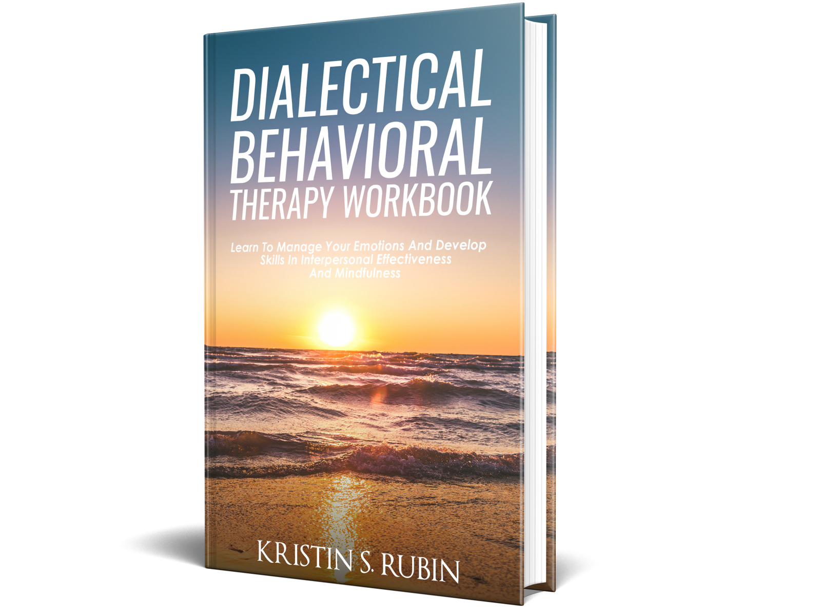 Dialectical Behavior Therapy Work Book cover by Ahmed Moghazy on Dribbble