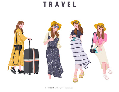 travel banner design illustration illustration art banner design travel ui