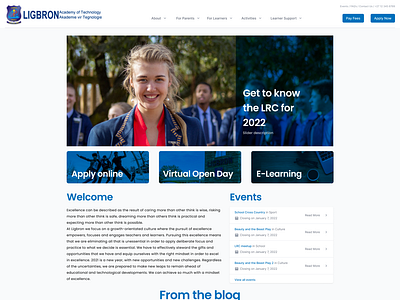 Ligbron Academy Web Design