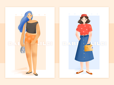 girls illustration practice -1