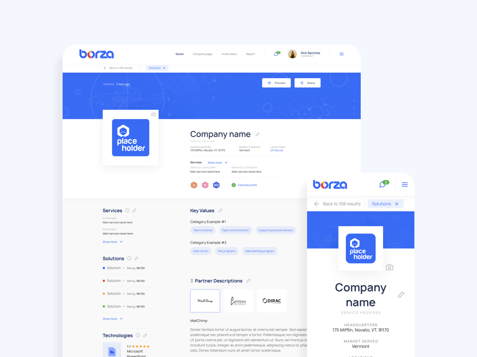 Company Profile Name Design By Alina Ghimp On Dribbble