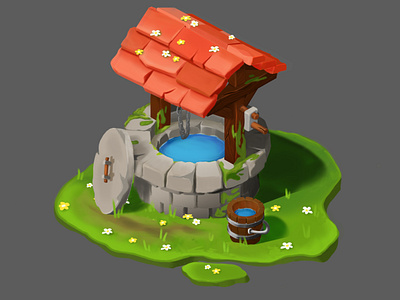 The concept old well