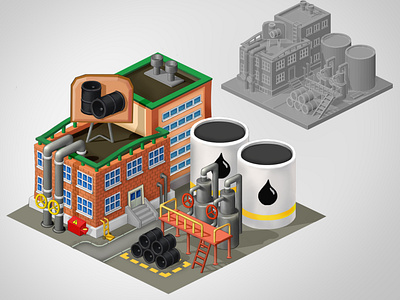 The isometric factory