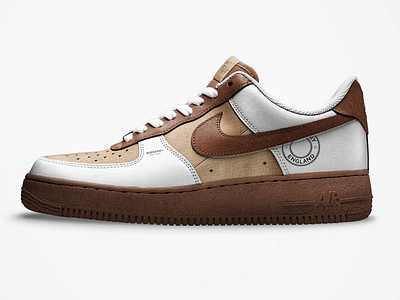 Burberry x Nike AF1 - 001 airforce burberry custom design nike shoe sneaker