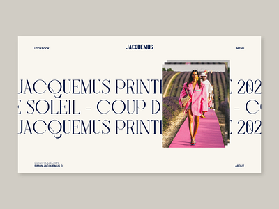 JACQUEMUS SS20 — Coup de soleil 01