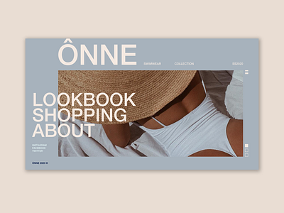 ÔNNE — Webdesign concept