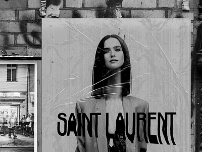 Saint Laurent Avant Garde Pt. 1 avantgarde graphicdesign mode saintlaurent ysl